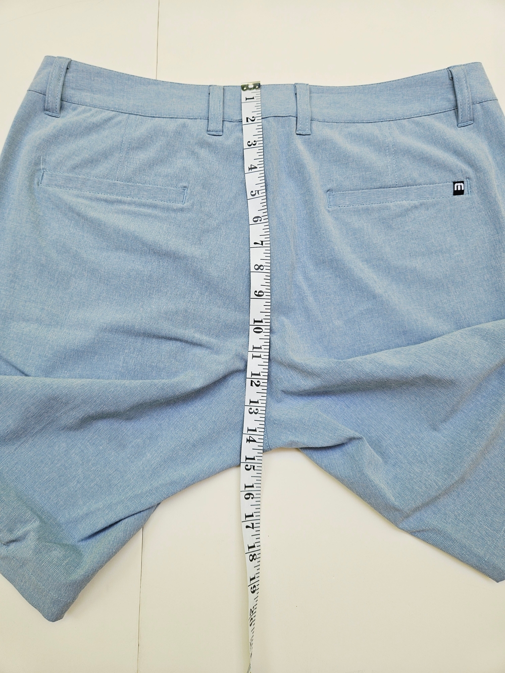 TravisMathew Men's Blue Performance Golf Shorts Size 35 Stretch Casual NWOT - Picture 10 of 14
